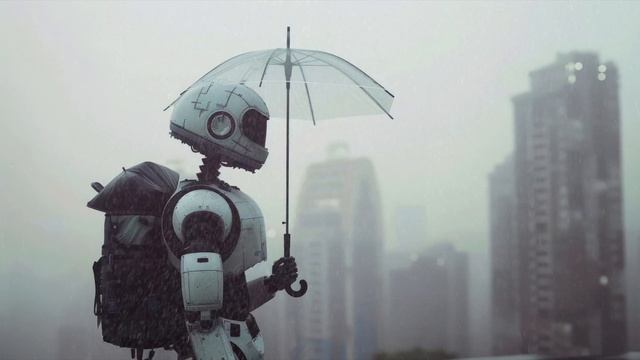 Relaxing AMBIENT MUSIC & 🎧 ASMR Soundscape For Walking Alone In The City： MEANING