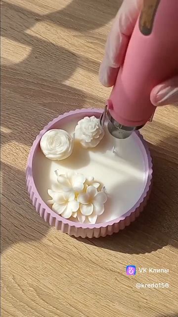 Как сделать красивую свечу