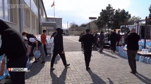 В Дербенте продолжают устранять последствия стихии