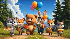 Праздник в лесу Музыка: ИИ, слова: ИИ в обработке автора