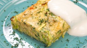 Запеканка из кабачков с сыром