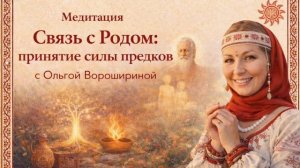 Медитация "Связь с Родом. Принятие силы предков"