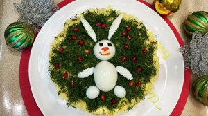САЛАТ "Кролик" на ПАСХУ 2026! Ему НЕТ РАВНЫХ на ПРАЗДНИЧНОМ СТОЛЕ!