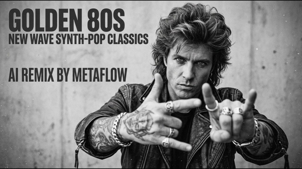 [Gold Mix] Insane 80s New Wave Synthpop Night Drive Odyssey _ AI MIX