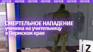 Уголовное дело возбуждено после смертельного нападения ученика на педагога у школы в Пермском крае