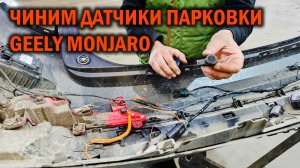 GEELY MONJARO - перестали работать задние датчики парковки - Автотехцентр SoundSpeed