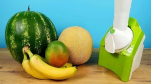 Мороженое из Арбуза, Манго, Дыни и Банана на китайском Ice Cream Maker! Получится или нет?