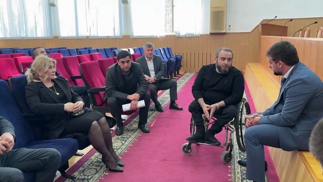 Встреча с председателем Северо-Кавказского Союза инвалидов