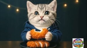 Усатый арбузный рай: приключение маленького тигра за самым сочным угощением