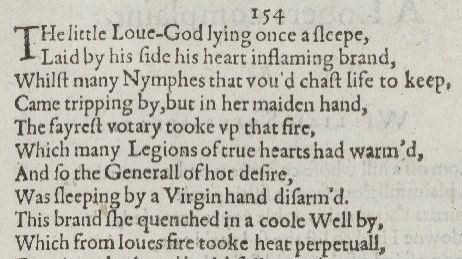 Шекспир, сонет 154