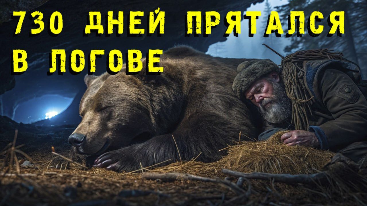 730 дней прятался в логове. Охотники искали беглеца 2 года смотреть онлайн