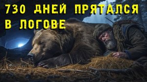 730 дней прятался в логове. Охотники искали беглеца 2 года