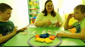 Фрагмент подгруппового коррекционно-развивающего занятия с детьми 7 лет с ТМНР