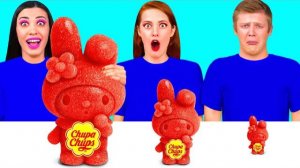 Большая, Средняя или Маленькая Тарелка Челлендж | Крутые Трюки с Едой