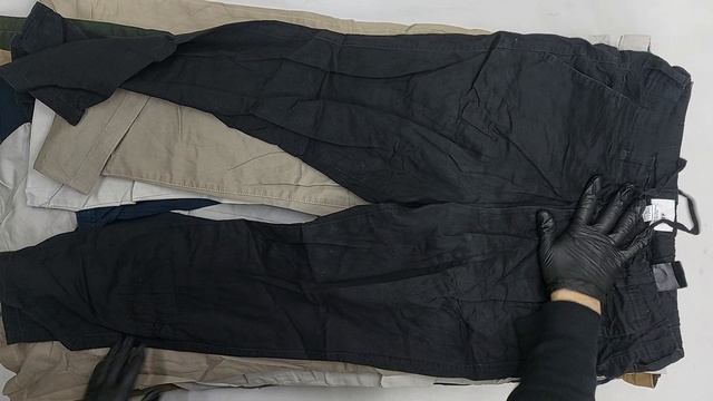 Штаны мужские хлопок  секонд оптом 12 пак