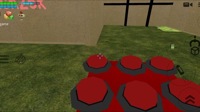  Сделал Крестики-нолики в Chickеn Gun! 
чикенган куриныйпистолет игры игра Чикенган