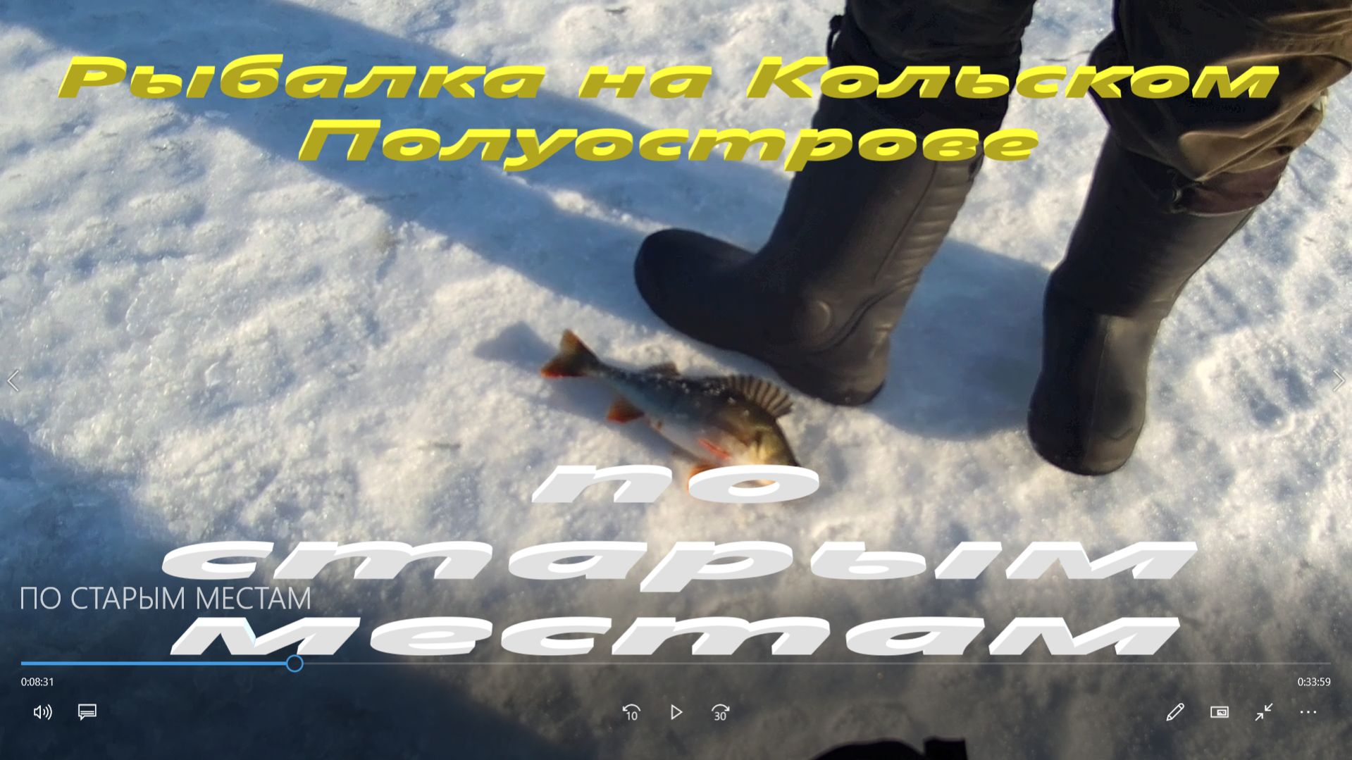 ПО СТАРЫМ МЕСТАМ. В поиске весеннего сига.