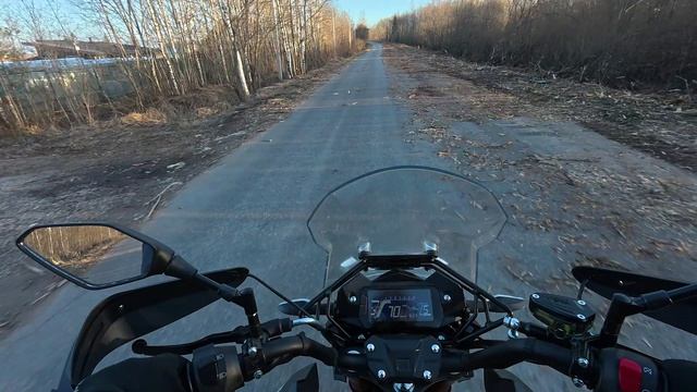 VMC GS300 замена масла, впечатления о мотоцикле, езда по грунтовкам