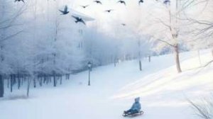 Засеребрились дерева. (стих в прозе).