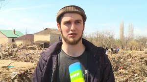 В затопленный Дагестан приехали волонтеры со всей России, чтобы помочь местным жителям