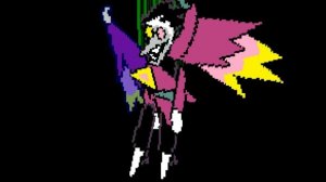 DELTARUNE бой со спамтоном нео на странном маршруте