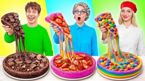 Кулинарный Челлендж Я против Бабушки  Потрясающие Кулинарные Рецепты