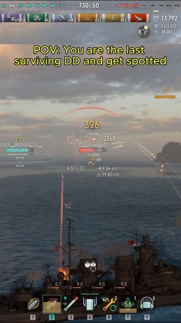 Этот эсминец весь бой не давал покоя...