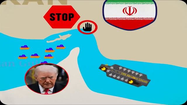 Иран показал (через мультик на телевидении) наглядную схему того, как война в Персидском заливе