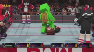 НОВЫЙ ПОЕДИНОК РЕСТЛЕРОВ В ФОРМАТЕ 3 НА 3 В МАЙНКРАФТЕ