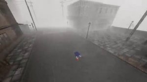 Sonic in Silent Hill Zone