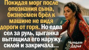 Истории из жизни. Слушать истории. Покидая морг после опознания сына, бизнесмен брёл к машине не