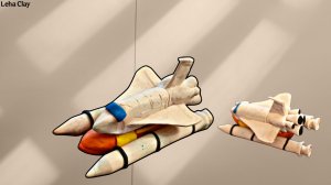 Как слепить Ракету из пластилина | Лепим Ракету | Ракета Носитель Leha лепка