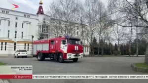 В преддверии Пасхи огнеборцы МЧС провели пожарно-тактические учения в храмах республики