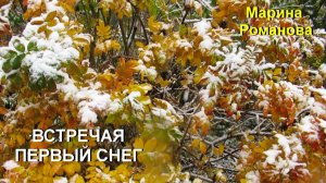 © Марина Романова "ВСТРЕЧАЯ ПЕРВЫЙ СНЕГ"