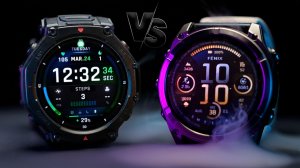AmazFit T Rex 3 Pro vs Garmin Fenix 8: обзор и сравнение ЛУЧШИХ умных часов! ⌚🔥