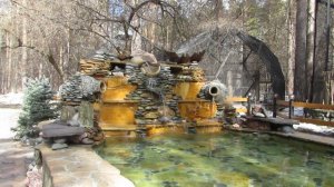 Один из фонтанчиков любимого зоопарка