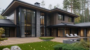 Дом в стиле Райта «HIGHLAND»