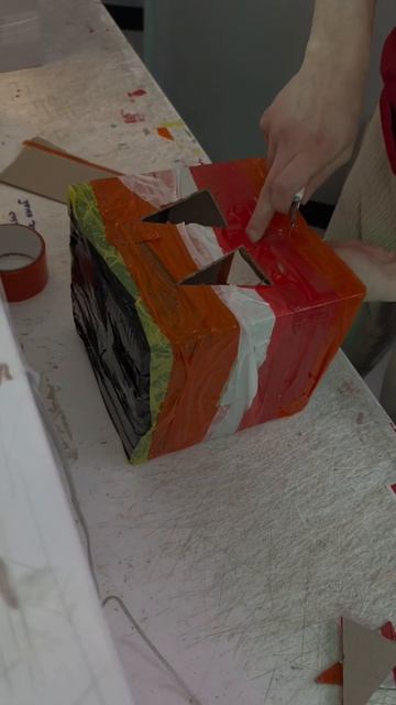 Шлем робота своими руками #элягеннадьевна #роботостанция #вднх