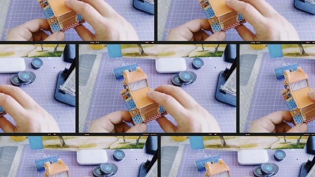 Трактор погрузчик из бумаги своими руками