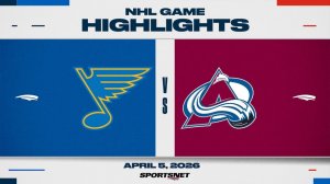 06.04.2026 | ОБЗОР МАТЧА | Колорадо Эвеланш - Сент-Луис Блюз | Highlights