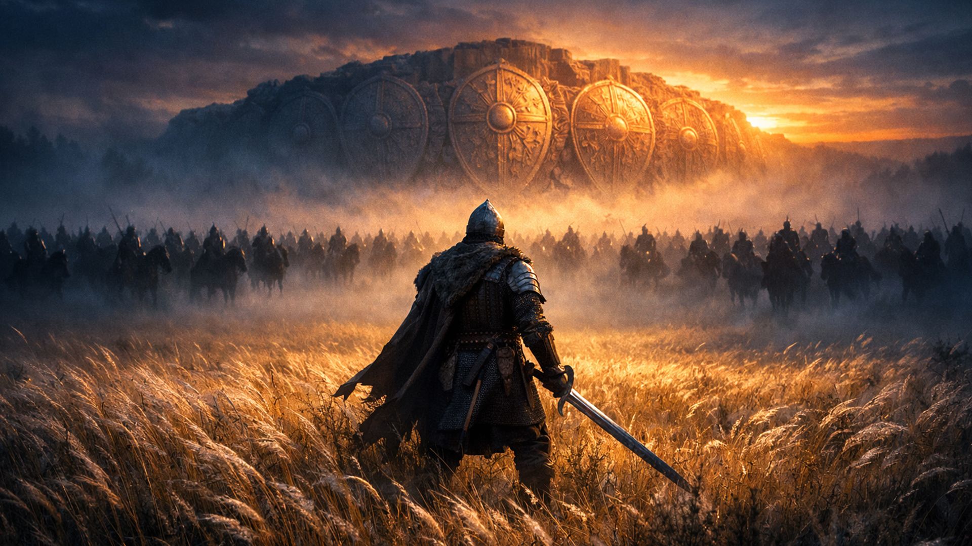 СЛАВЯНСКИЙ ПОЛК: Эпичный фолк-рок про одного воина против тысячи | РАТЬ