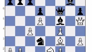 Виктор Корчной гениально в 1 ход выигрывает партию у более молодого и сильного шахматиста