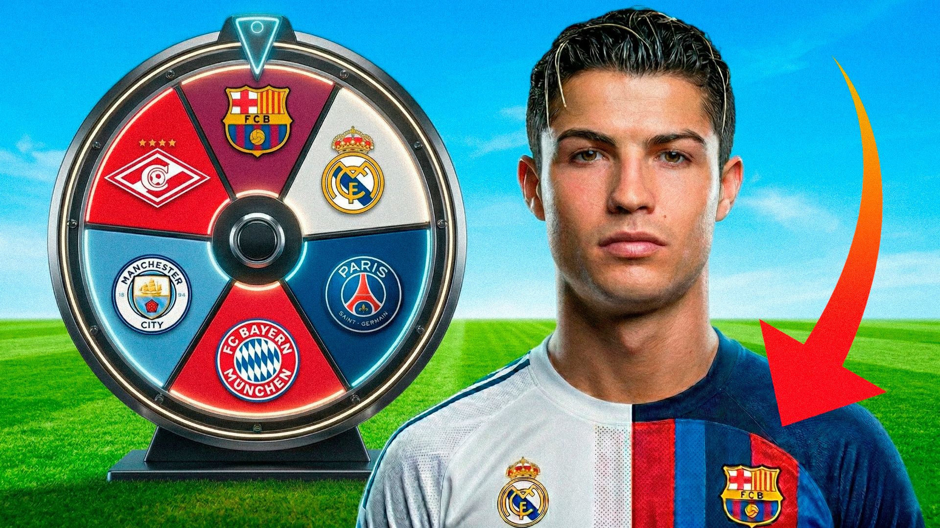 Что если РОНАЛДУ сыграет КАРЬЕРУ ЗАНОВО, но... решает КОЛЕСО ФОРТУНЫ