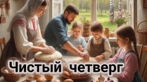 Уборка и куличи! Чистый четверг. Самая лучшая музыкальная открытка.