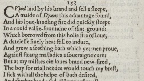 Шекспир, сонет 153