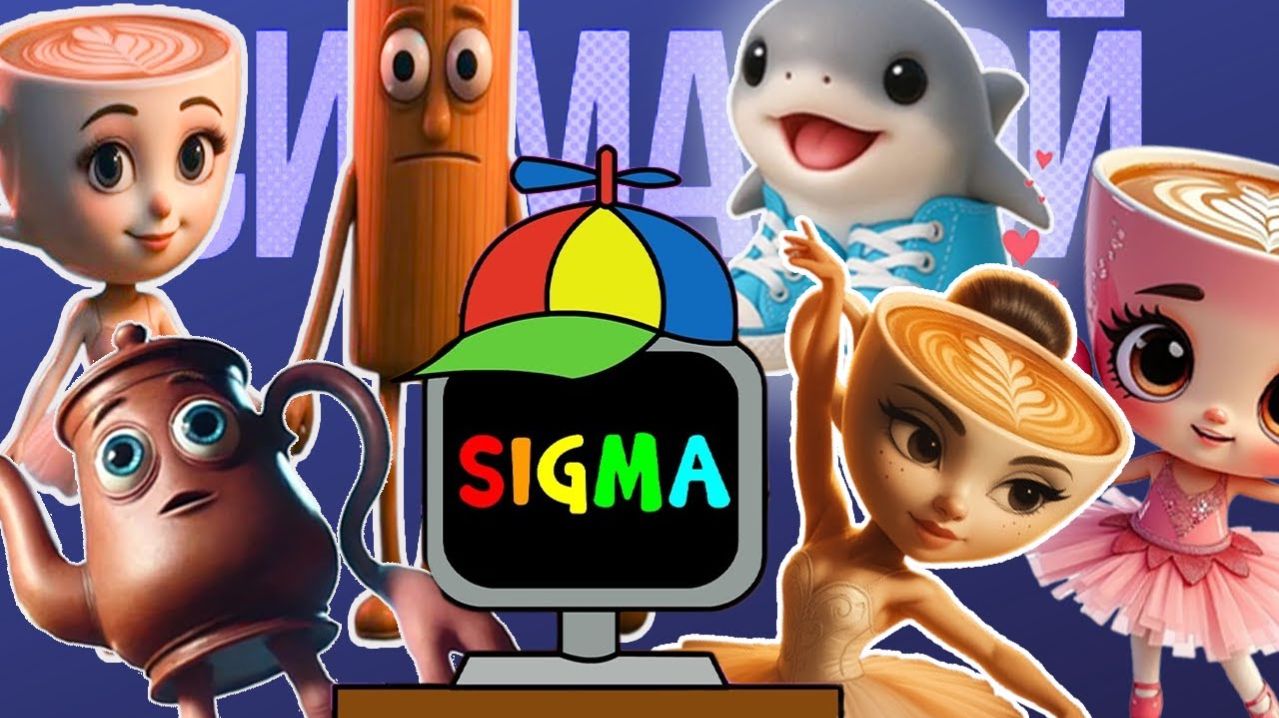 ПЕСНЯ ТРАЛАЛЕРО ТРАЛАЛА мем клип Betsy, Мария Янковская - Сигма Бой ПАРОДИЯ 2  TRALALERO TRALALA 2