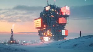 Eirland II： Ambient SciFi Music & Dronescape 🎧❄️ for Cozy Winter Sunsets (Relaxing White Noise)-(10