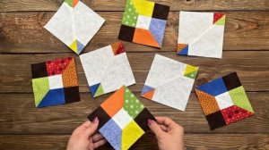 Суперлегкий лоскутный блок с потрясающим дизайном! Идеально для тех, кто хочет сшить красивое одеяло