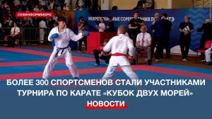 Более 300 спортсменов приняли участие в Межрегиональных соревнованиях по каратэ «Кубок двух морей»