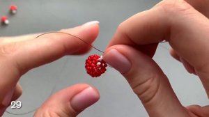 Как сделать объемный гриб из бисера. Пошаговая инструкция